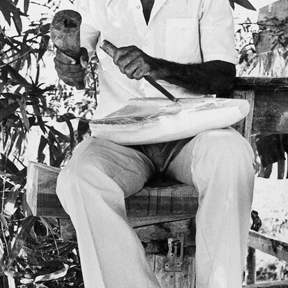 Estamos em constante processo de revisão e ampliação dos registros do acervo do Museu do Pontal para torná-lo acessível online. As imagens estão disponíveis apenas para pesquisa. Qualquer outro uso deverá ser previamente autorizado. Para solicitar imagens de obras, exposições e eventos, entre em contato pelo email institucional@museudopontal.org.br