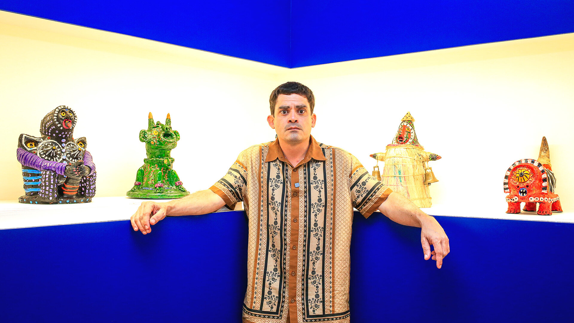 Ratinho e seus monstros de barro