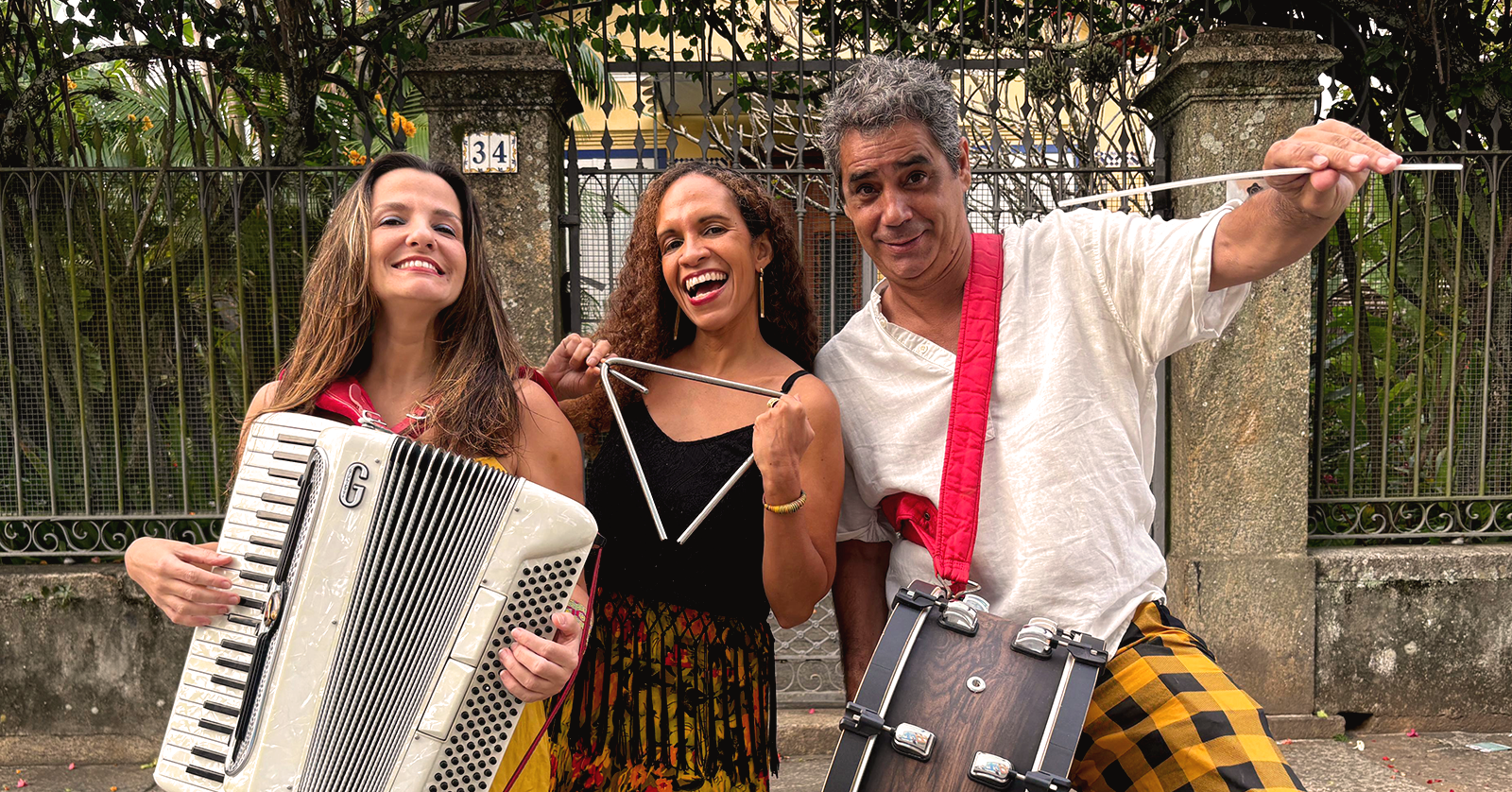 Oficina Batuque do Forró, 11 de julho, 16h